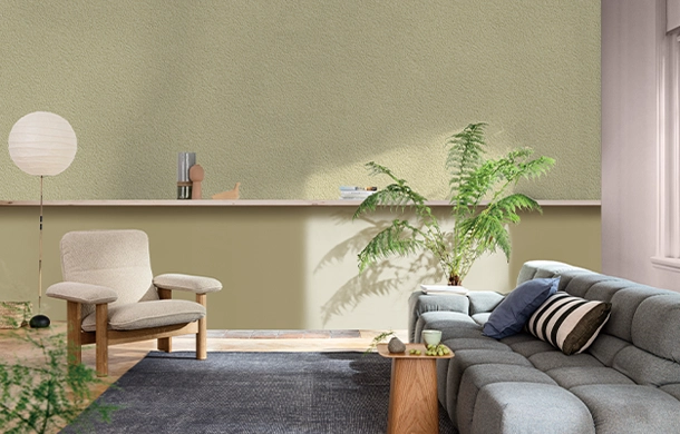 微晶石-庭院青苔+野麦黄+暗香幽夜